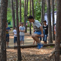 Киокушиновское многоборье состоялось на базе оздоровительного лагеря "Строитель"