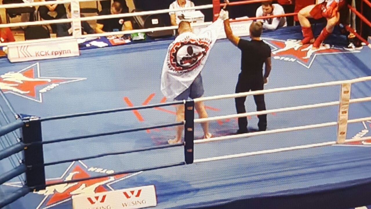 Александр Гринчук вышел в финал чемпионата России по тайскому боксу