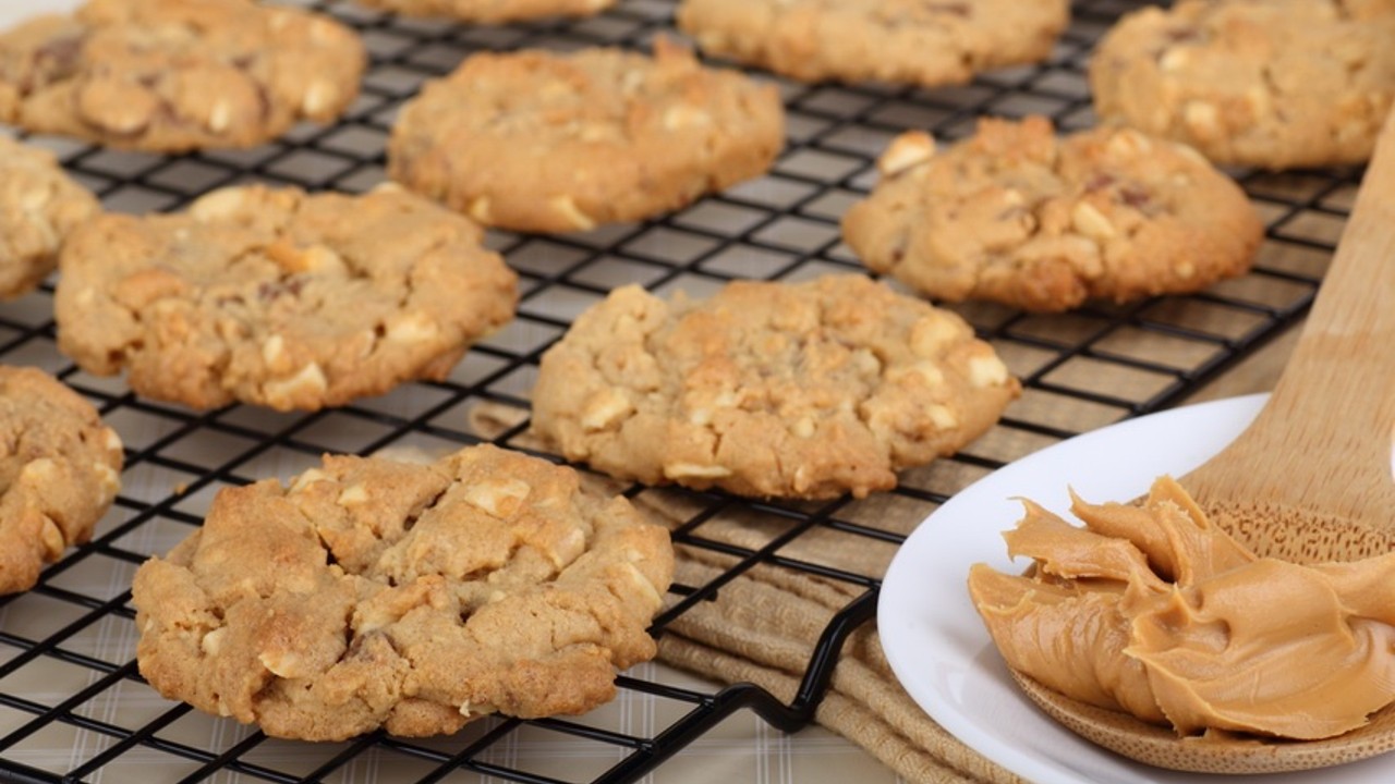 Блюдо дня: Печенье с арахисовым маслом и инжиром