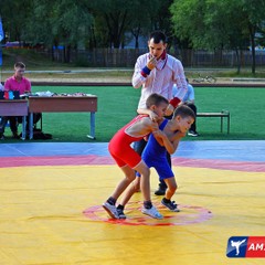 Детский турнир по вольной борьбе состоялся в столице Приамурья