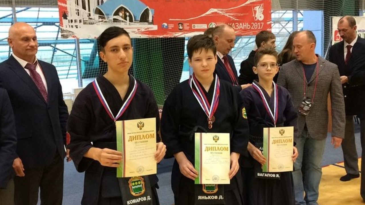 Сборная Приамурья вошла в тройку призёров по итогам чемпионата и первенства России по кэндо