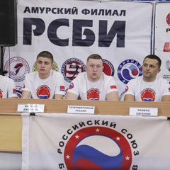 В конференц-зале с/к "Амурстрой" состоялся пресс-подход спортсменов АФ РСБИ. Часть 1
