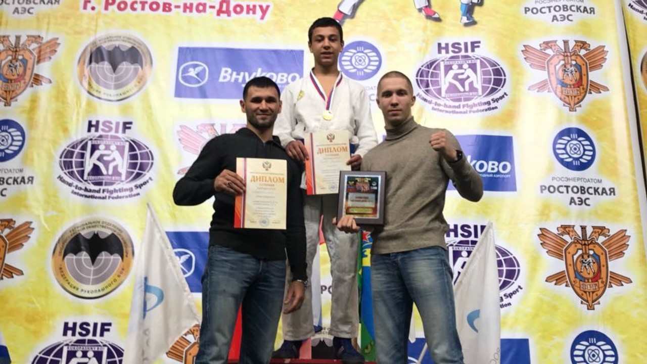 Амурчанин Дмитрий Егоров выиграл Первенство России по рукопашному бою