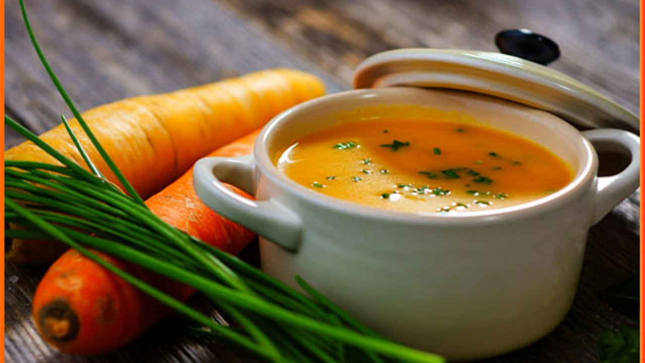 Блюдо недели: Морковно-имбирный суп