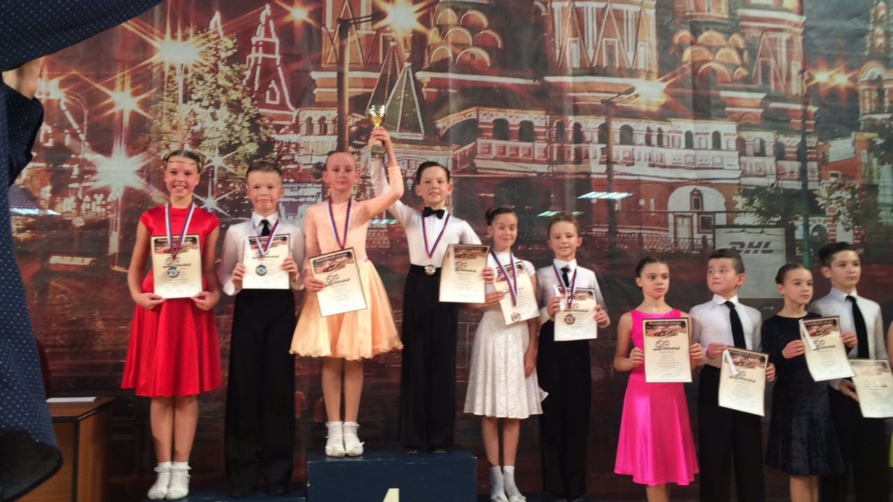 Юные амурские танцоры успешно выступили на "Кубке Олимпа" в Москве
