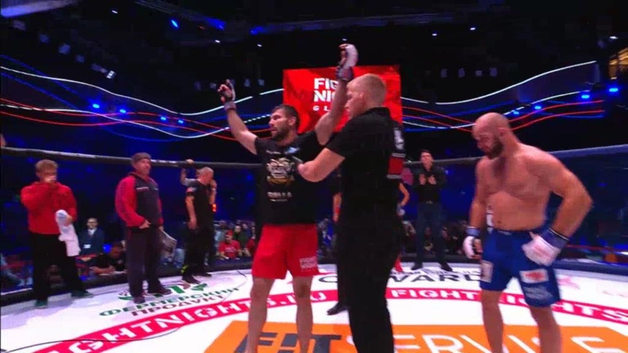 Амурский боец Никита Басун одержал победу на профессиональном турнире Fight Nights Global 94