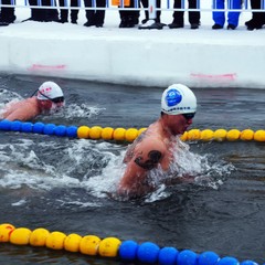 Амурские "моржи" поучаствовали в соревнованиях в китайском Ичуне. Фоторепортаж