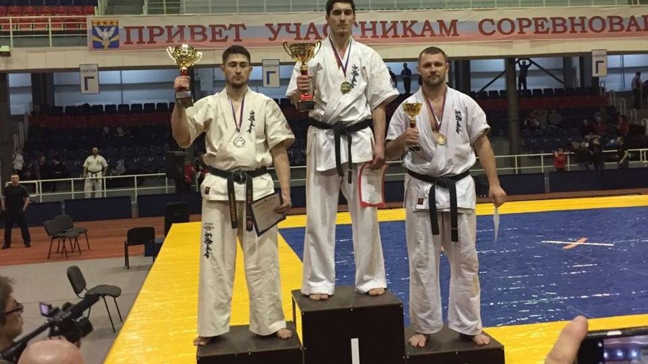Амурчане завоевали две бронзовые медали на чемпионате России по шинкёкушин карате