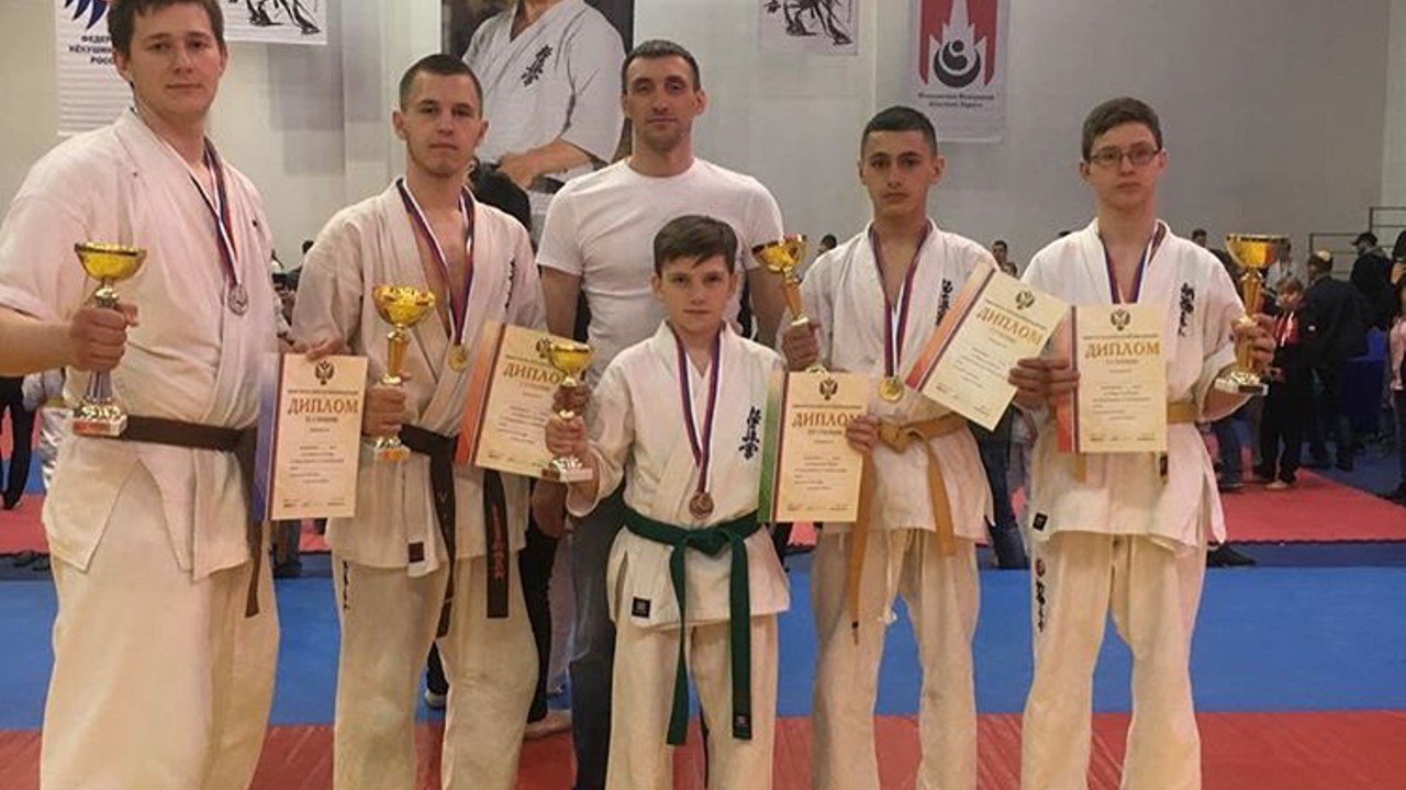 Амурские каратисты завоевали 5 призовых мест на Первенстве России по синкёкусинкай